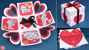 Valentine Special !! LOVE Greeting Card || DIY || Valentine's Day Gift Idea