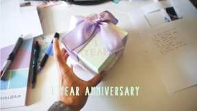 Girlfriend's 1 Year Anniversary Gifts!!! (DIY Exploding Box)