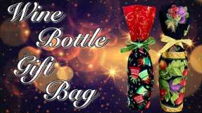 How To Sew A Wine Bottle Gift Bag | The Sewing Room Channel