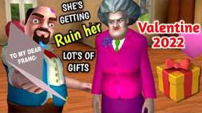 Scary Teacher 3D : New Velentine 2022 Levels Highway To Love Gameplay Walkthrough (Android,ios)