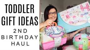 TODDLER GIFT IDEAS | 2ND BIRTHDAY GIFT HAUL | WHAT MY 2 YEAR OLD GOT FOR HER BIRTHDAY