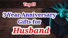 3 Year Anniversary Gift For Husband | 3rd Anniversary Gifts for Him | 3rd Wedding Anniversary Gift