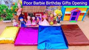 Poor Barbie Birthday Gifts 🎁Opening || My Barbie Shows