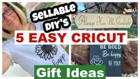 5 GENIUS Cricut HACKS and GIFT IDEAS that you can SELL, BLANKS that are PERFECT for CUSTOMIZING