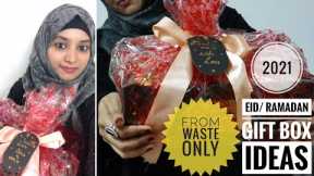 DIY-Eid / Ramadan Gift Box | HandMade With Love | Gift Ideas | Handmade Gifts from Waste Materials