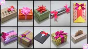 10 Fantastic Gift Wrap Ideas / 10 EASY GIFT WRAPPING IDEAS AND HACKS