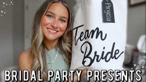 BUDGET BRIDAL PARTY GIFT IDEAS!! putting my bridesmaid's gifts together for cheap!