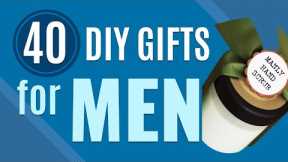 40 DIY Gifts for Men | Creative Gift Ideas to Make for Guys