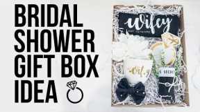 Bridal Shower Box Ideas | using Cricut