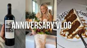 4 YEAR ANNIVERSARY VLOG | gifts, park date + fancy dinner !