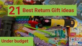Returns Gifts Ideas For Birthday Party/Returns Gifts Ideas/Under Budget #vommoms #Kidsreturngifts