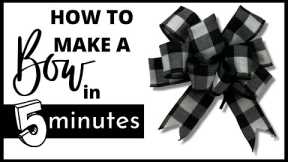 How To Make a Simple Bow