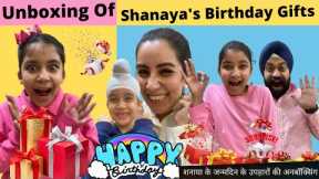 Unboxing Of Shanaya's Birthday Gifts | RS 1313 VLOGS | Ramneek Singh 1313