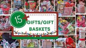 15+ Christmas gift 🎁  ideas/ baskets/ DIY gifts/ on a budget!