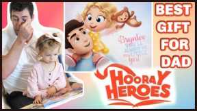 FATHER'S DAY GIFT IDEA FROM KIDS | HOORAY HEROES PERSONALIZED BOOK