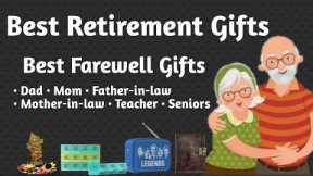 Retirement gift Ideas | Retirement gifts for men | Retirement gifts for women | Best farewell Gifts