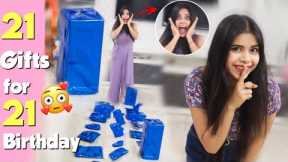 21 Gifts for her 21st Birthday!! *Treasure Hunt Gift Challenge* 🎁