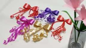 How to make a Curly Ribbon Bow
