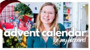 I made a Personalized Advent Calendar FOR MY HUSBAND 2022 | gift ideas for him
