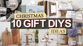 10 Beautiful Gift Ideas • Christmas DIY • Teacher Gifts • Personalized Presents • Wooden Signs