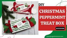 Make this Sweet Peppermint Candy Treat Box (a great gift idea to wow your family and friends)