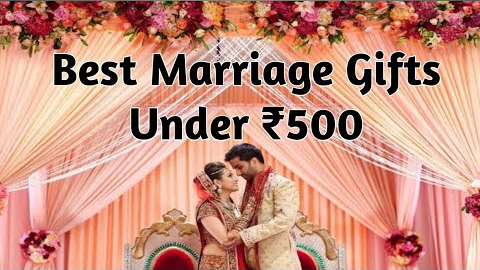 Best Gifts for Marriage under 500Rs. | Marriage Ceremony Gift Ideas 2021 | Gift for friend's wedding