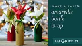 How To Wrap A Bottle of Wine for Christmas