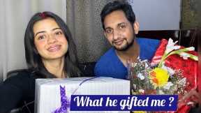 Anniversary gifts unboxing | vlog 15 #jaatpahadan #couple #marriage #anniversary #trending #viral
