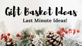 EASY Last Minute Gift Basket & Gift Ideas + Free Printables