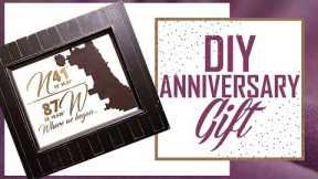 Anniversary Gift Idea For Him With Cricut Design Space
