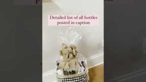 Wine Gift basket idea
