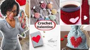 10 Free and Easy Valentine’s Day Crochet Patterns (Gift Project Ideas)