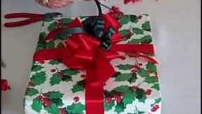Attach a Bow to a Gift Package - Part 2
