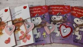 Valentine Card Journals, Valentine Gifts for friends, co-workers, teachers, starter journal