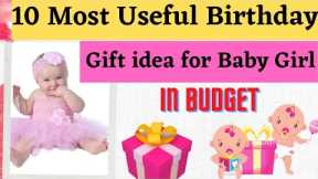 Birthday Gifts for 1 year old Baby Girl | 1 year Baby Birthday Gift ideas in Budget |1 year old baby