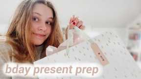 SHOP WITH ME FOR MY BEST FRIEND'S BIRTHDAY GIFT: putting together birthday gifts | polina