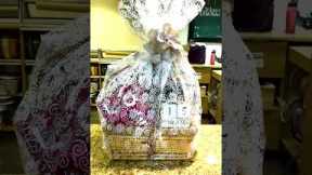 Beautiful Wedding Gift Basket for Bride and Groom #shorts
