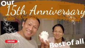 Our 15th Anniversary...best gift idea from google and amazon!!