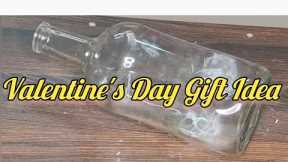 Valentines Day gift ideas | Marriage Anniversary Gift Ideas | Bottle Crafts ideas