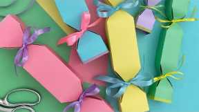 How To Make A Candy Gift Box | Paper Craft Ideas