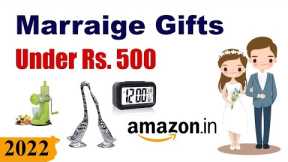 Top 10 Marriage Gifts For Friends Under Rs 500 | Wedding Gifts Within Rs 500