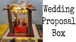 Unique Handmade WEDDING PROPOSAL Gift Idea | Best Wedding INVITATION Box