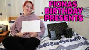 Fiona's Birthday - Opening Presents