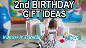 2ND BIRTHDAY GIFT IDEAS FOR CONTINUOUS PLAY! 15+ Montessori  Friendly Gifts for 2 Year Olds!