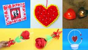5 DIY Valentine's Day Gift Ideas| Affordable Valentine Gifts for him/her| Valentine's Day Craft 2020