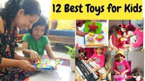 12 Best Toys for Kids | Amazon Kids Toys Haul | gifts for kids | toys for 2 to 5 years old kids