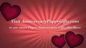 Paper Anniversary Gift Ideas for Him