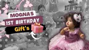 Mogna's 1st Birthday Gifts 🎁