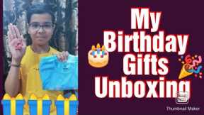 My Birthday Gifts Unboxing 🎁 /The Harshul Word