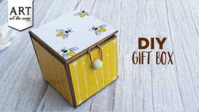 DIY Gift Box | Gift Ideas for him | Paper Crafts | Handmade Birthday Gifts | Creative Party Favors